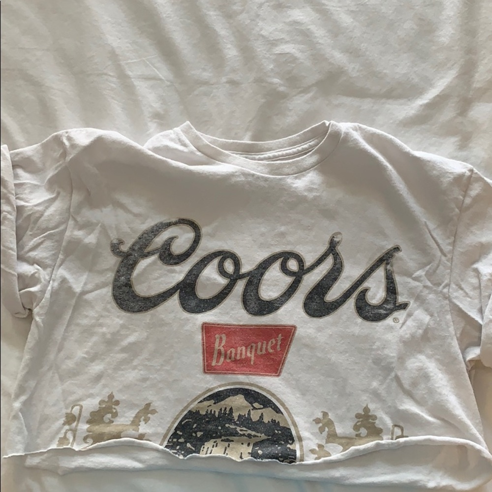 Coors Banquet Crop Top
